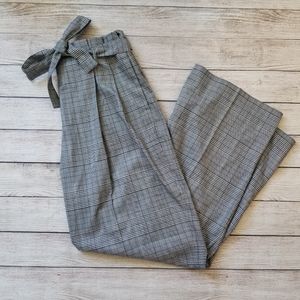 Laundry | Pink and Blue Glen Check Belted Pants